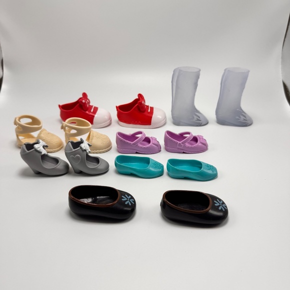 Disney‎ Mixed Doll Shoe & Boot Lot of 7 - Picture 4 of 10